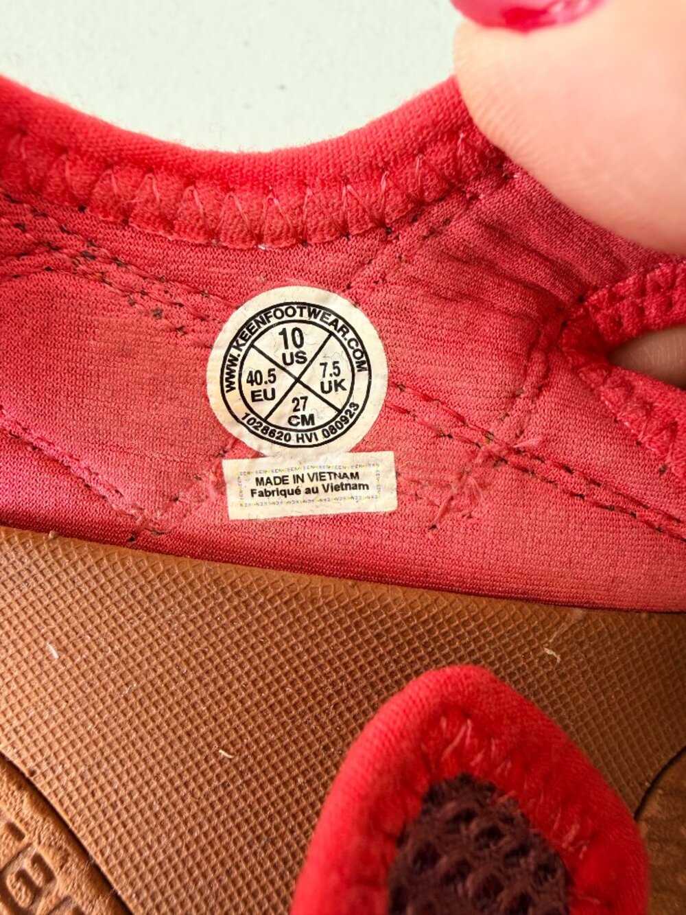 Keen Women's Turquoise, Pink & Mustard Sport Sandals - Picture 7 of 8